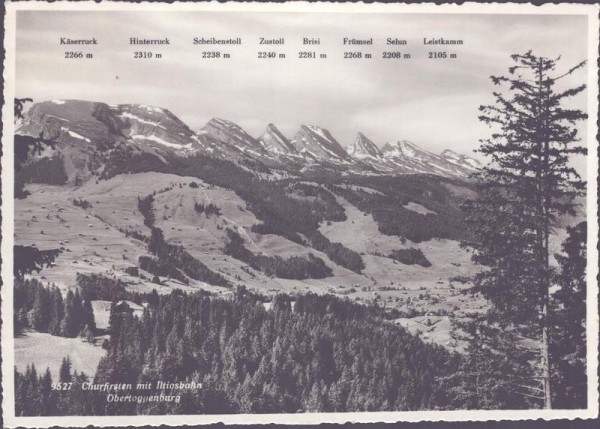 Churirsten, Iltiosbahn Vorderseite
