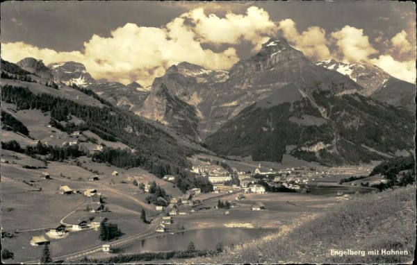 Engelberg mit Hahnen Vorderseite