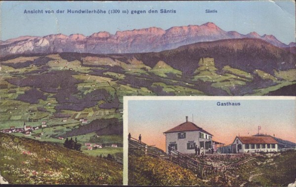 Hundwilerhöhe Vorderseite