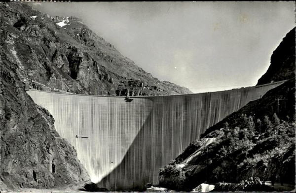 Barrage de Mauvoisin et le Mt. Rouge Vorderseite