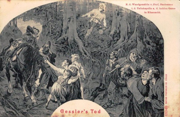 Gessler's Tod Vorderseite