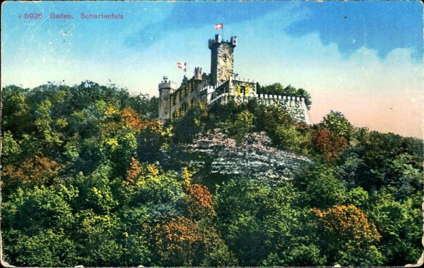 Baden/Schartenfels Vorderseite