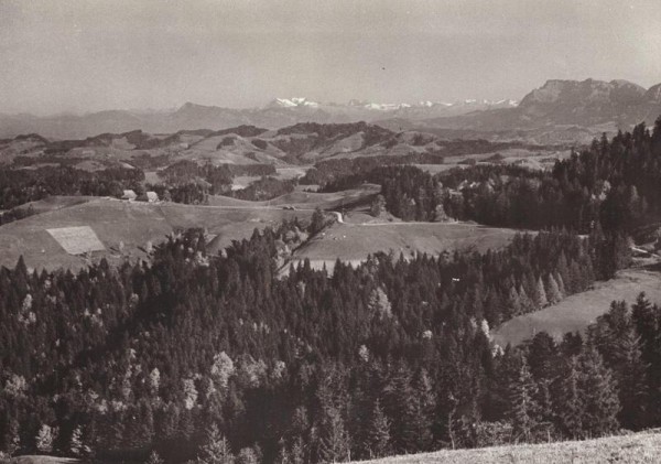 Pilatus und Glarneralpen Vorderseite