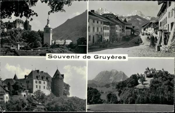 Souvenir de Gruyères Vorderseite