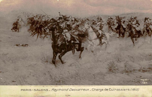 Charge de Cuirassiers, Raymond Desvarreux Vorderseite
