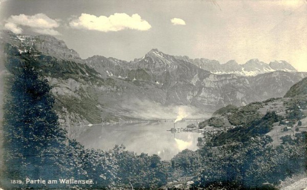 Partie am Wallensee Vorderseite