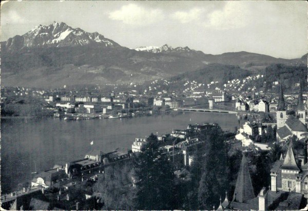 Luzern und Pilatus Vorderseite