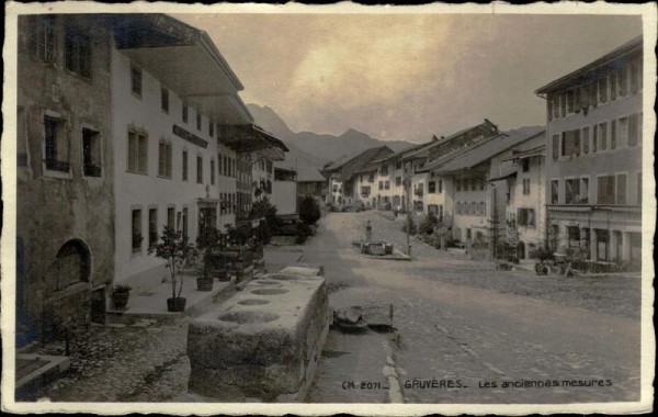 Gruyères Vorderseite