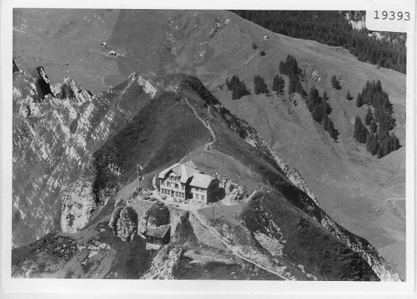 Flugaufnahme Berggasthaus Schäfler - Photo 90x125mm