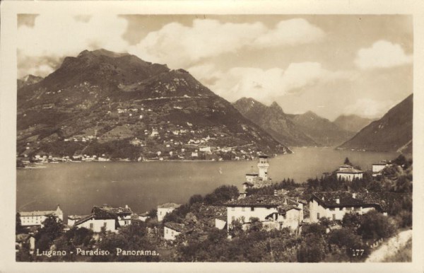 Lugano - Paradiso - Panorama.