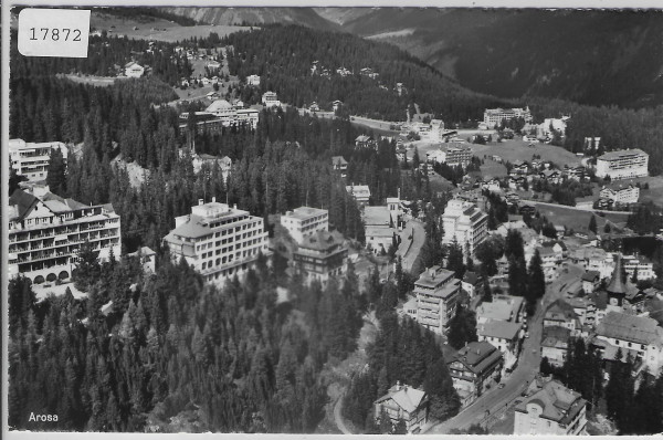 Flugaufnahme Arosa - P. Zaugg
