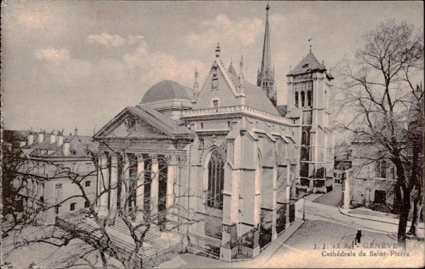 Kathedrale St. Peter (Genf) Vorderseite