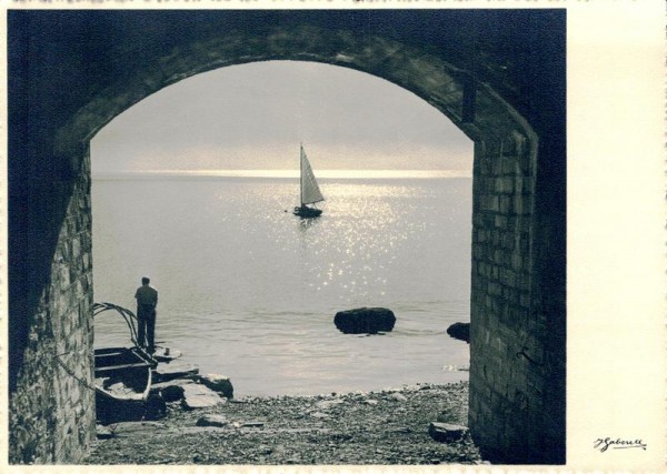 Sole sul Lago Maggiore; Motivo a Ascona Vorderseite