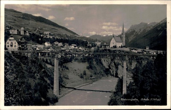 Scuol/Schuls (Unterengadin) Vorderseite