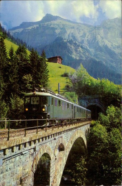 Obere Rotbachbrücke mit Hemligentunnel Vorderseite