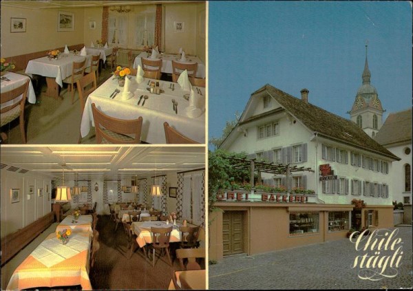 Arth am See, Restaurant Chilestägli Vorderseite