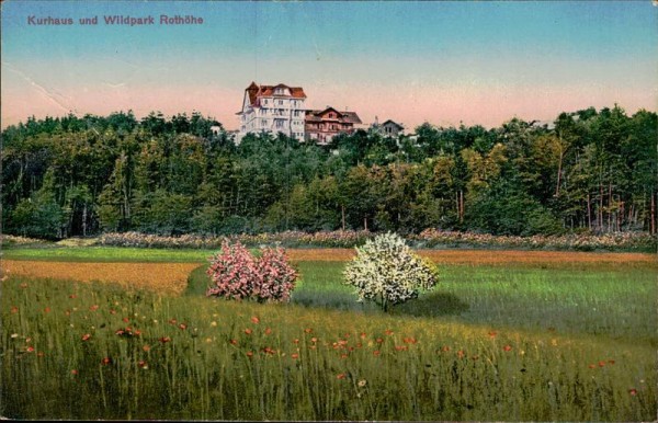 Kurhaus und Wildpark Rothöhe Vorderseite
