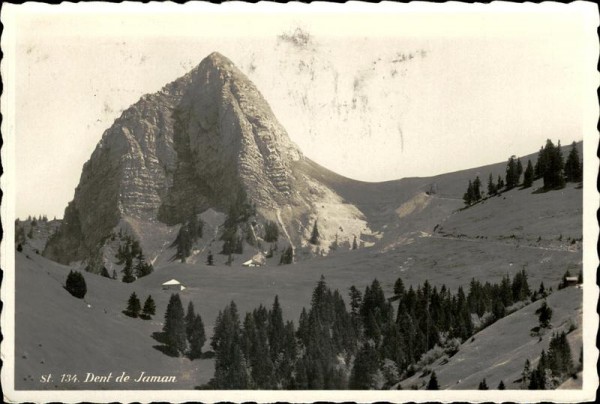 Dent de Jaman Vorderseite