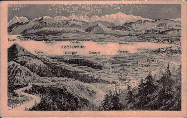 Lac Léman Vorderseite