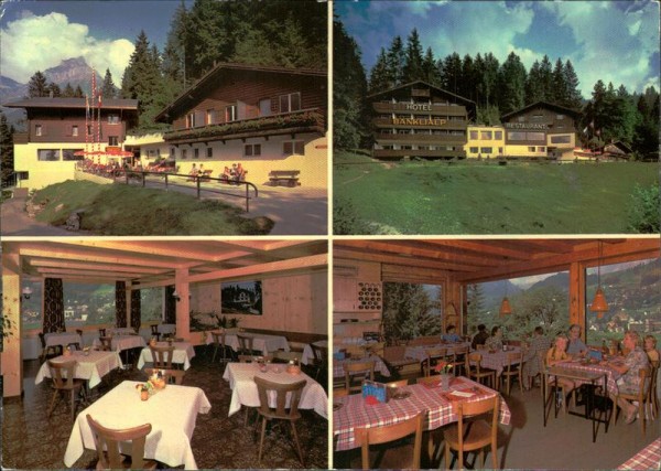 Engelberg, Hotel-Restaurant Bänklialp Vorderseite