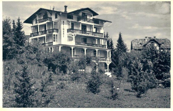 Davos-Platz, Privathotel Belmont Vorderseite