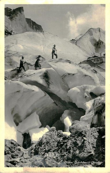 Oberer Grindelwaldgletscher  Vorderseite
