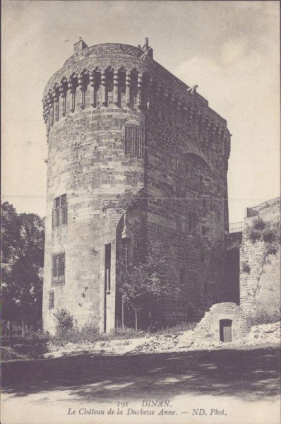 Dinan, Le Château de la Duchesse Anne