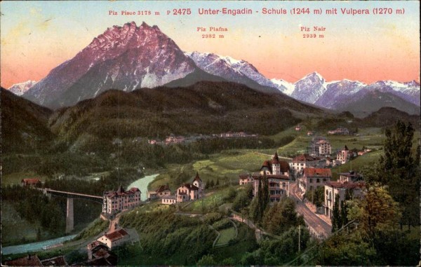 Unter Engadin, Schuls Vorderseite