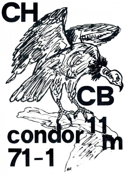 QSL- Karte, Condor 71-1, Luzern Vorderseite
