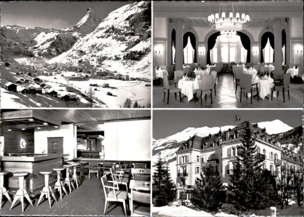 Zermatt, Seiler's Hotel Viktoria Vorderseite