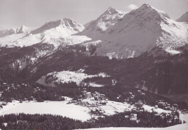 Arosa - Obersee mit Furkahörner