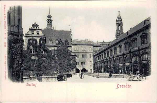 Dresden - Stallhof Vorderseite