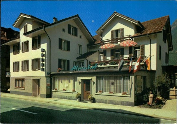 Hotel-Restaurant Alpenhof (Lungern) Vorderseite