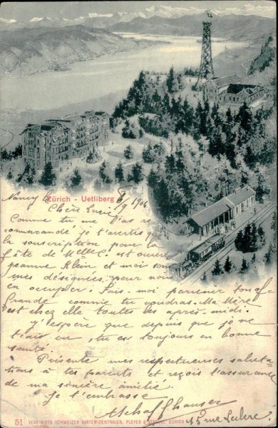 Zürich - Uetliberg Vorderseite