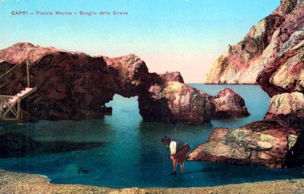 Capri - Piccola Marina - Scoglio delle Sirene Vorderseite