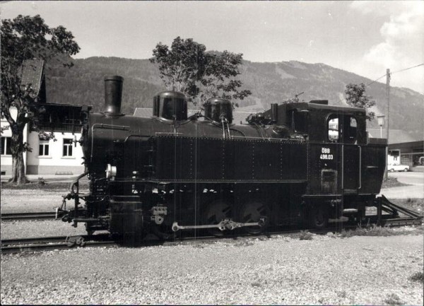 Dampflokomotive Vorderseite