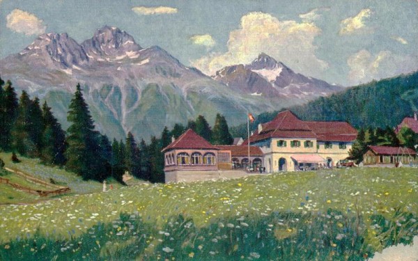 Restaurant ermitage-Meierei, St. Moritz Vorderseite