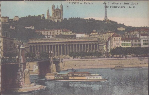 Lyon, Palais Vorderseite