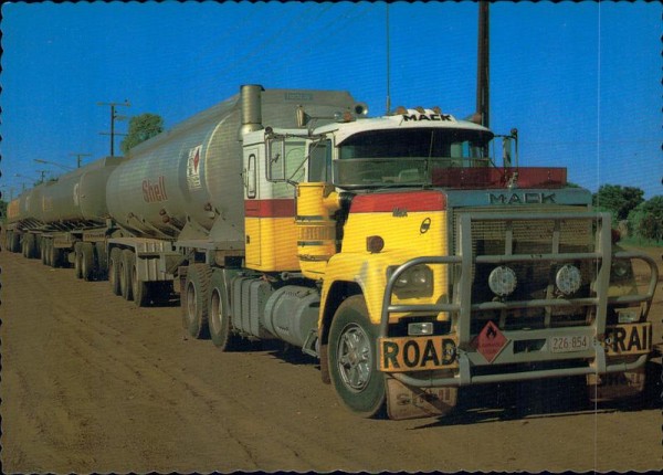 Road-Train Vorderseite