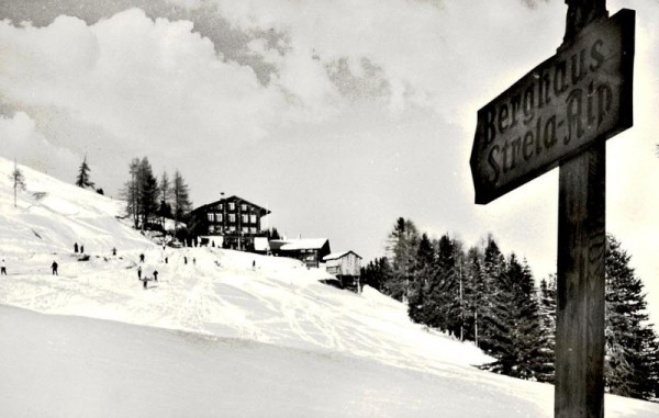 Davos-Schatzalp, Gasthaus Strela-Alp Vorderseite