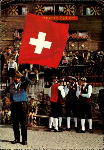 Aelplerfest in Bürglen Vorderseite