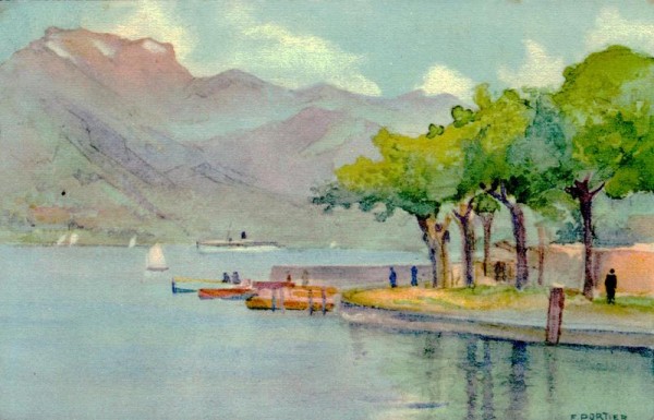 F.Portier,Annecy,le port Vorderseite