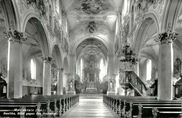 Basilika, Mariastein Vorderseite