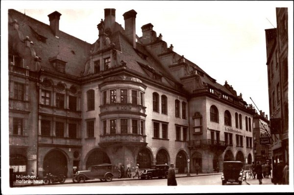 München, Hofbräuhaus Vorderseite
