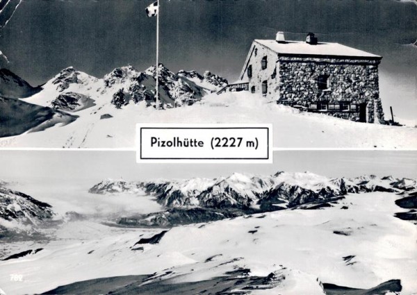 Pizolhütte (2227 M) Vorderseite