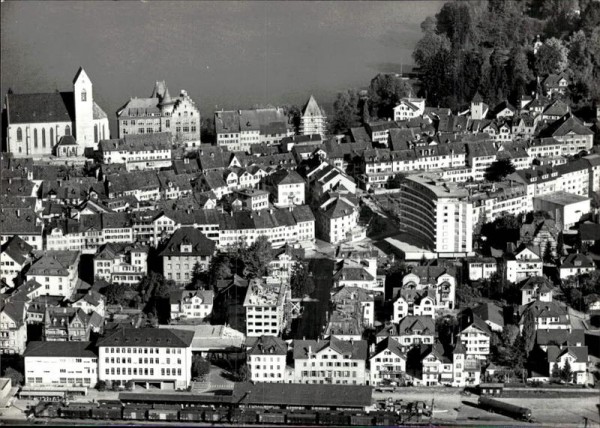 Rapperswil, Flugaufnahme Vorderseite
