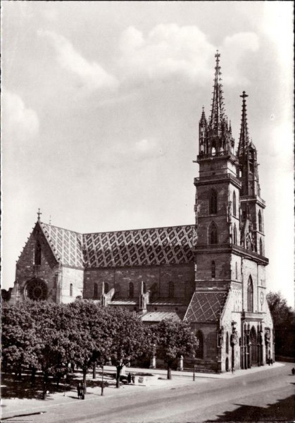 Basel, Münster Vorderseite