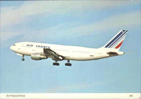 Air France Airbus, Paris Vorderseite
