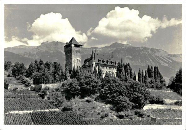 Château Mercier (Sierre) Vorderseite