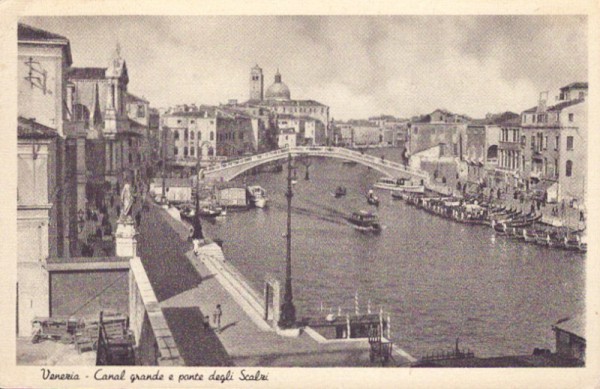 Canal grande e ponte degli Scalzi, Venezia
